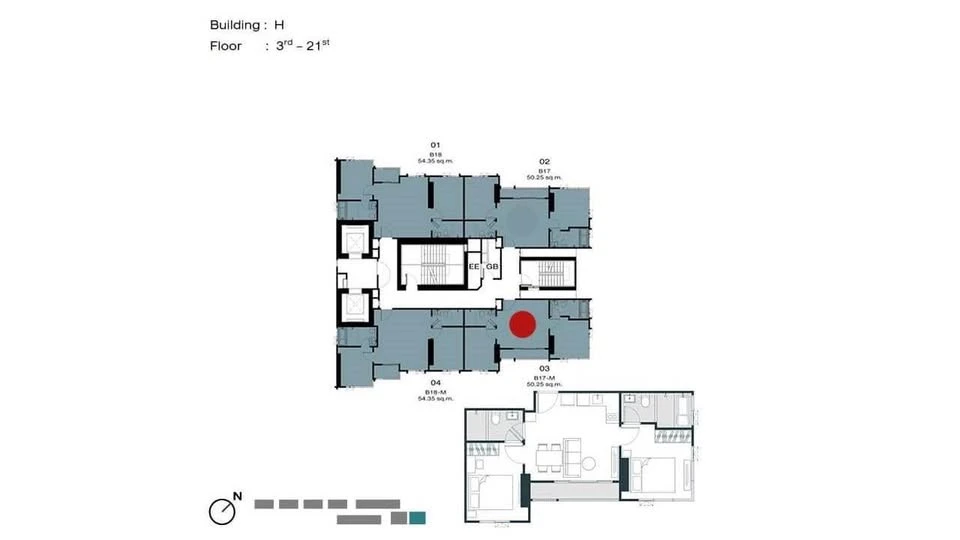 Down payment sale for Nue Riverest Rat Burana, Building H, Chao Phraya River view, unblocked view, high floor, don't just look, hurry and reserve now!