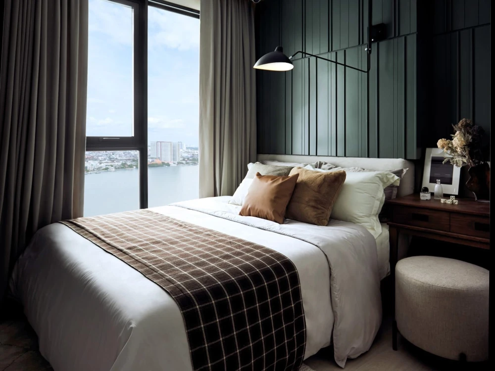 Selling down payment for NUE RIVEREST Ratburana, 28th floor, Chao Phraya River view. Great project, great place to live. Book now!