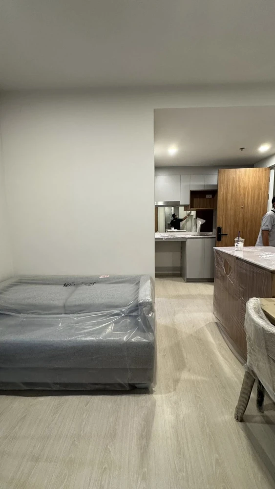 Down payment sale for NUE RIVEREST Ratburana, corner room, not crowded, good location, Chao Phraya River view, don't miss it.