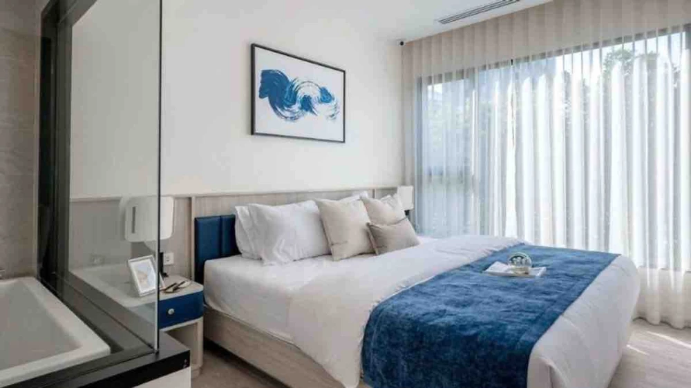 Down payment sale for Origin Place Bangna, corner room, not crowded, convenient location, beautiful view, reserve now!