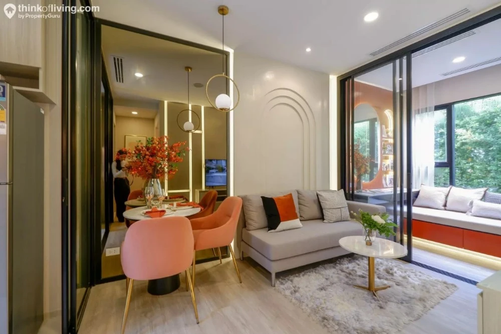 Selling down payment Origin Place Bangna 1 bedroom 1 bathroom comes with usable space. You must hurry to reserve now.