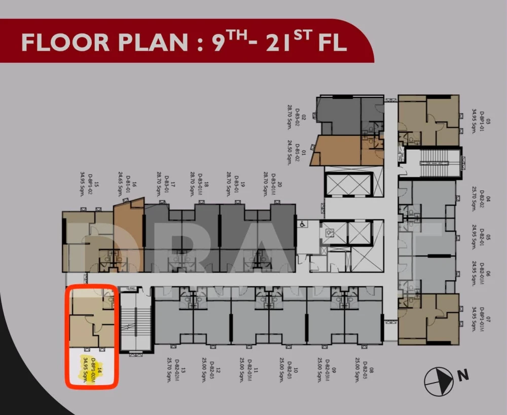 Selling a corner unit at Origin Place Phetkasem. It's quiet, in a great location with convenient transportation. Book now!