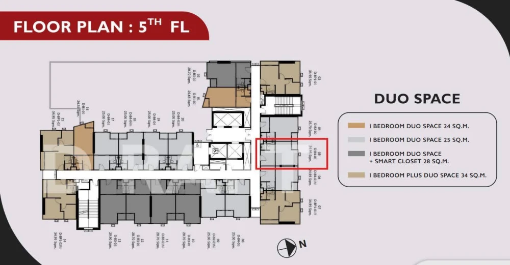 Selling down payment for Origin Place Phetkasem. High ceilings, spacious and airy unit. Great location and complete amenities. Book now!