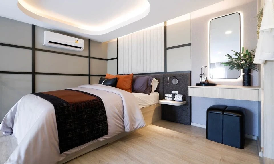Selling down payment Origin Place Taopoon Interchange, very high floor, this floor has a private garden, swimming pool view, reserve now, don't hesita