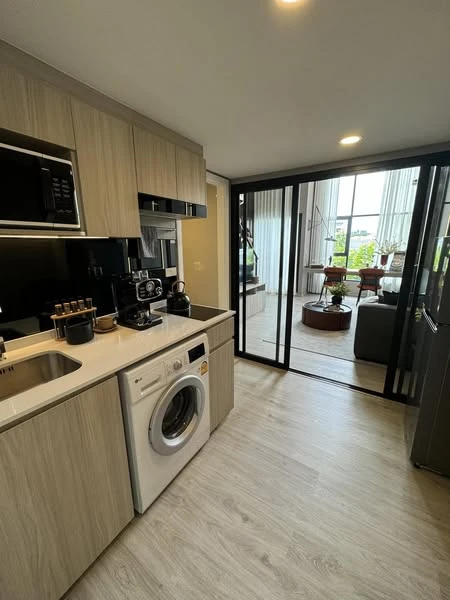 Selling down payment Origin Place Taopoon Interchange, 17th floor, Duo Space room with mezzanine. If interested, hurry and reserve now!