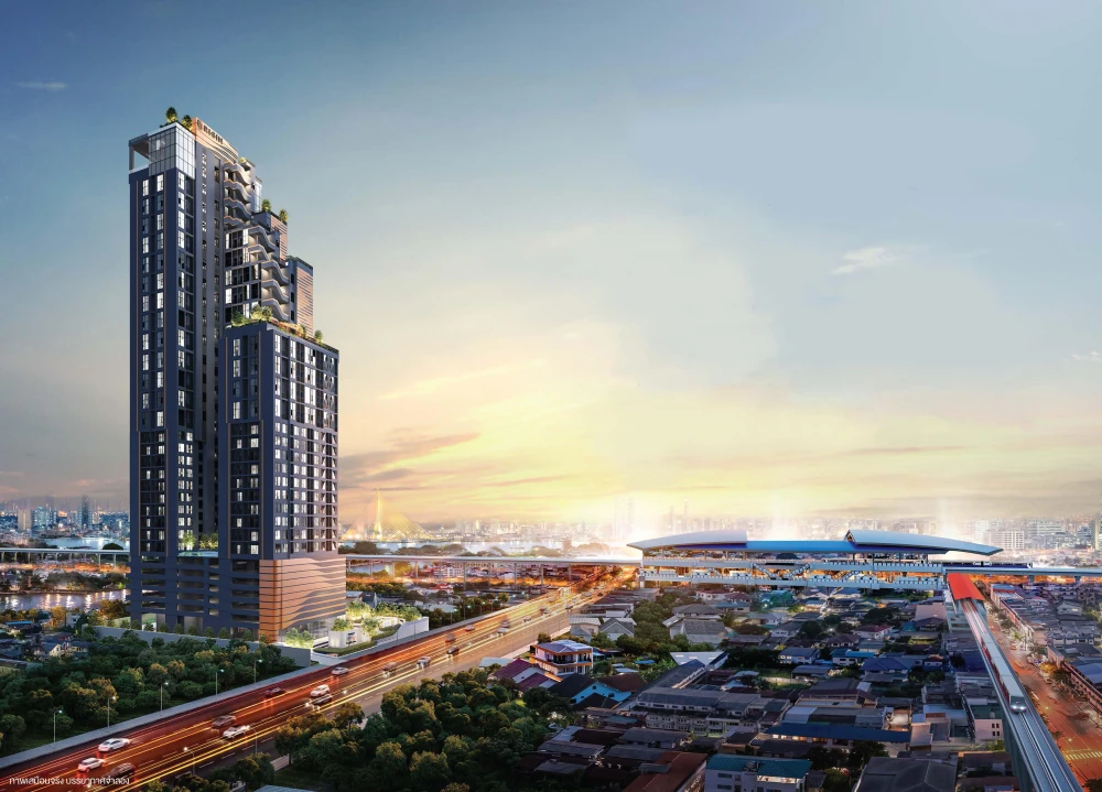 Selling down payment Origin Play Bangkhunnon Triple Station, nice room, good location, excellent common area, hurry and book now.