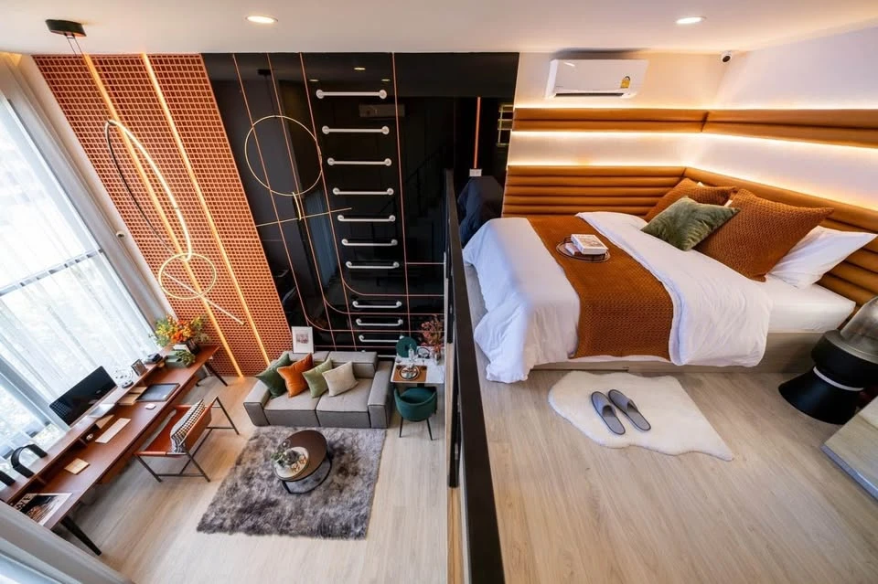 Selling down payment Origin Plug & Play Srinakarin, room not near the elevator, not near the garbage room, beautiful view, facing Jas Urban, hurry up
