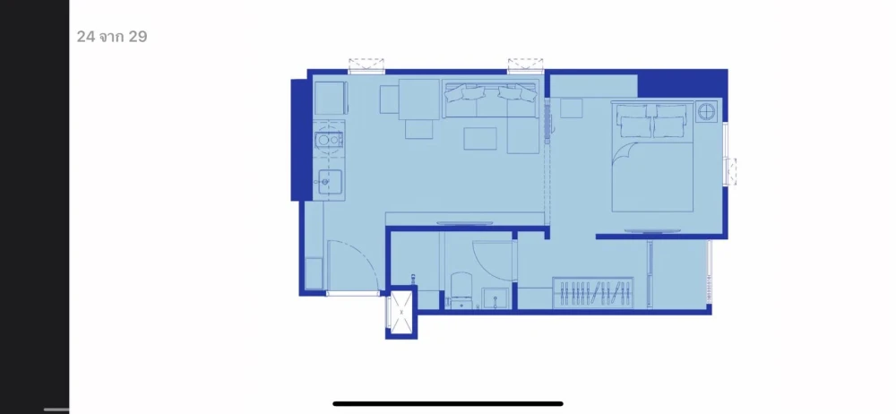 Plum Condo New West Phase 3 for sale, corner room facing IKEA, on the same floor as the common kitchen,and can go down the stairs to the swimming pool