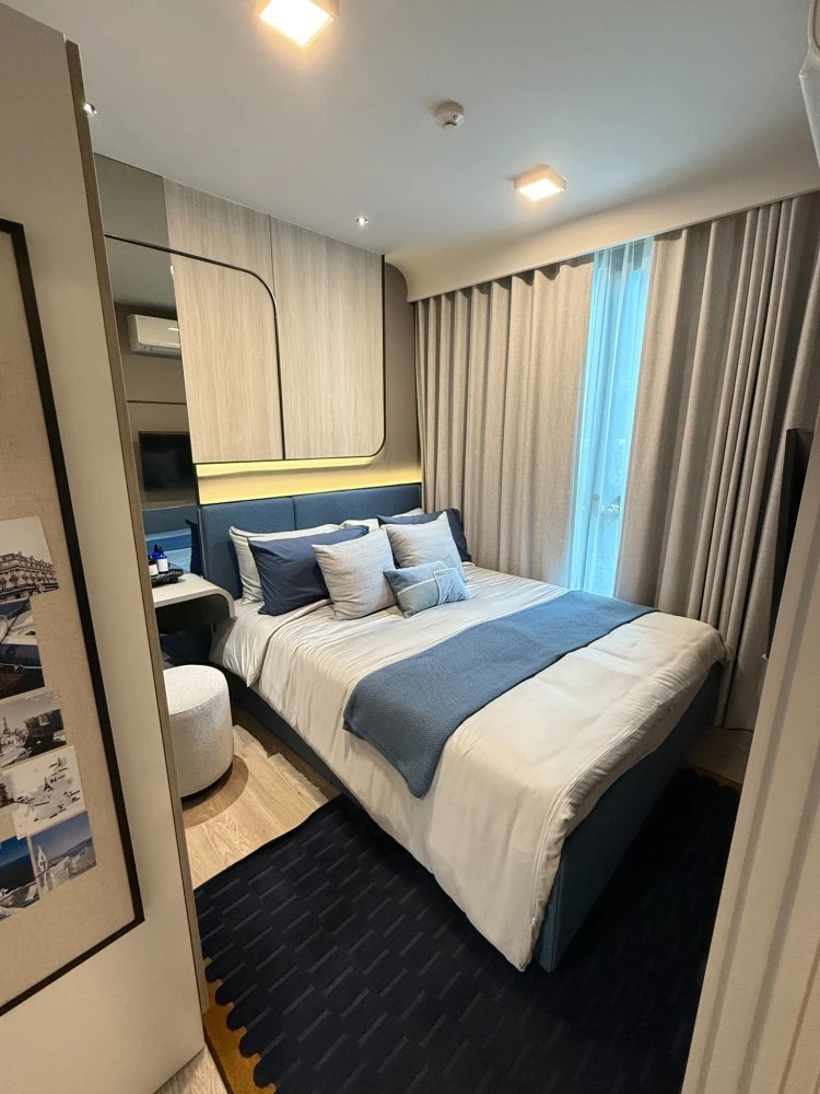 Plum Condo New West Bangyai for sale, 19th floor, high view, comes with a special price. Come reserve today, don't delay.