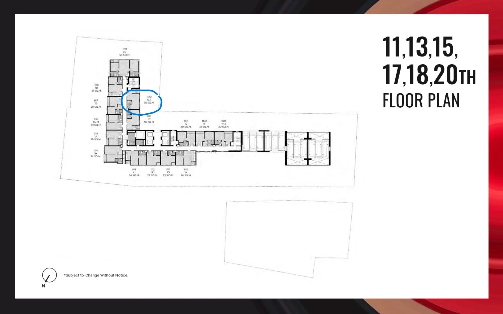 Quintara MHy'Den Pho Nimit 17th floor for sale, good project, complete common area, reserve now, urgent.
