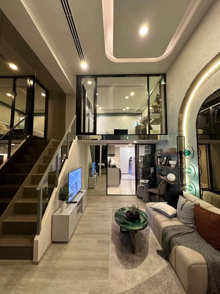 Selling down payment So origin Siriraj, corner room, north facing, this position has a bedroom and a larger kitchen than usual, hurry and reserve now.