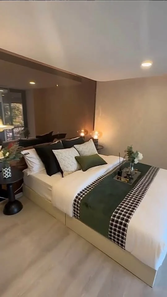 Selling down payment So Origin Siriraj, Duo Space room, 6th floor, 2 bedrooms, 1 bathroom, private, few units, can't you reserve it?