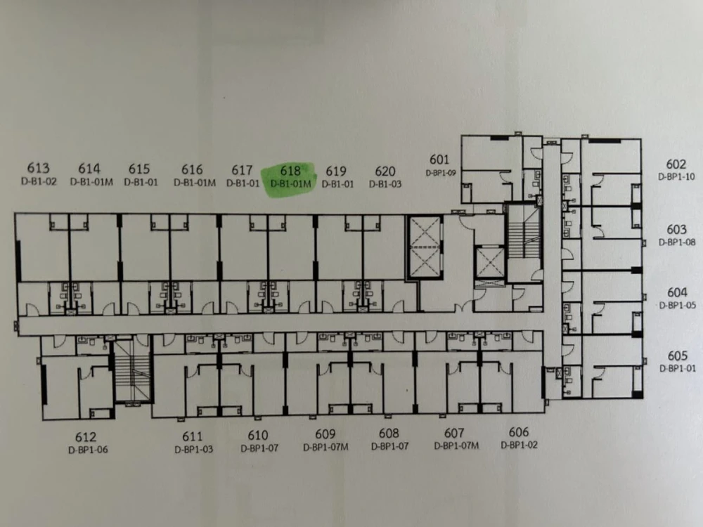 Selling down payment SO Origin Siriraj, Duplex room, 6th floor, good project, worth living, book now, don't miss out.