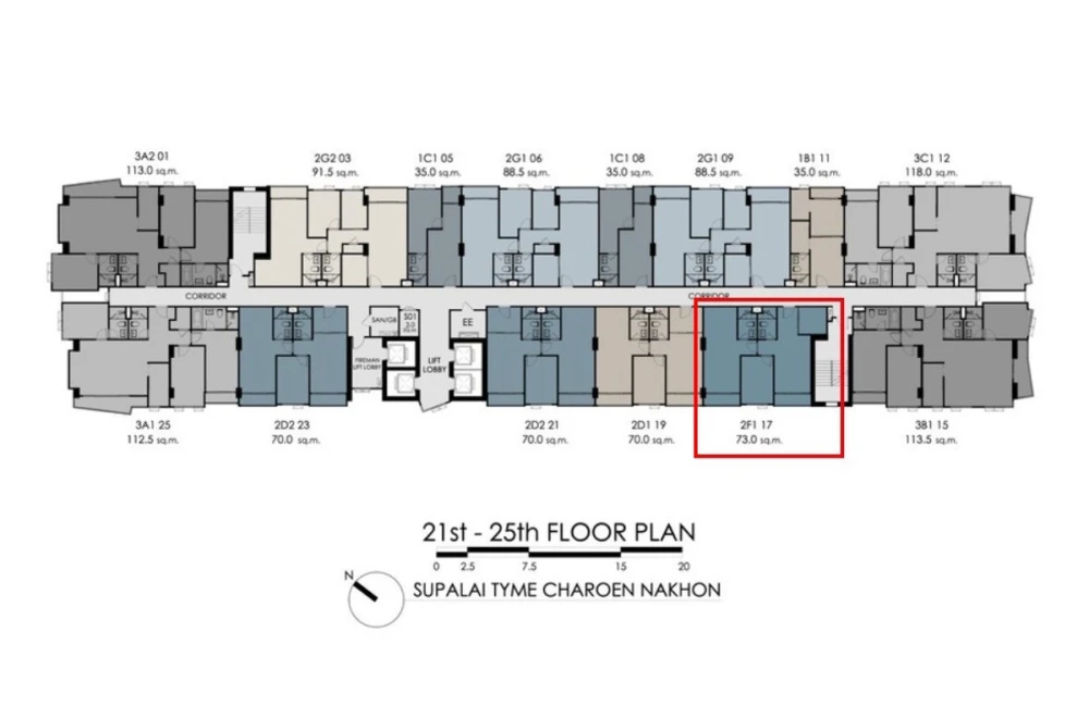 Selling down payment for Supalai Tyme Charoen Nakhon, 23rd floor, high floor, river view. Interested? Book now! (Urgent!)