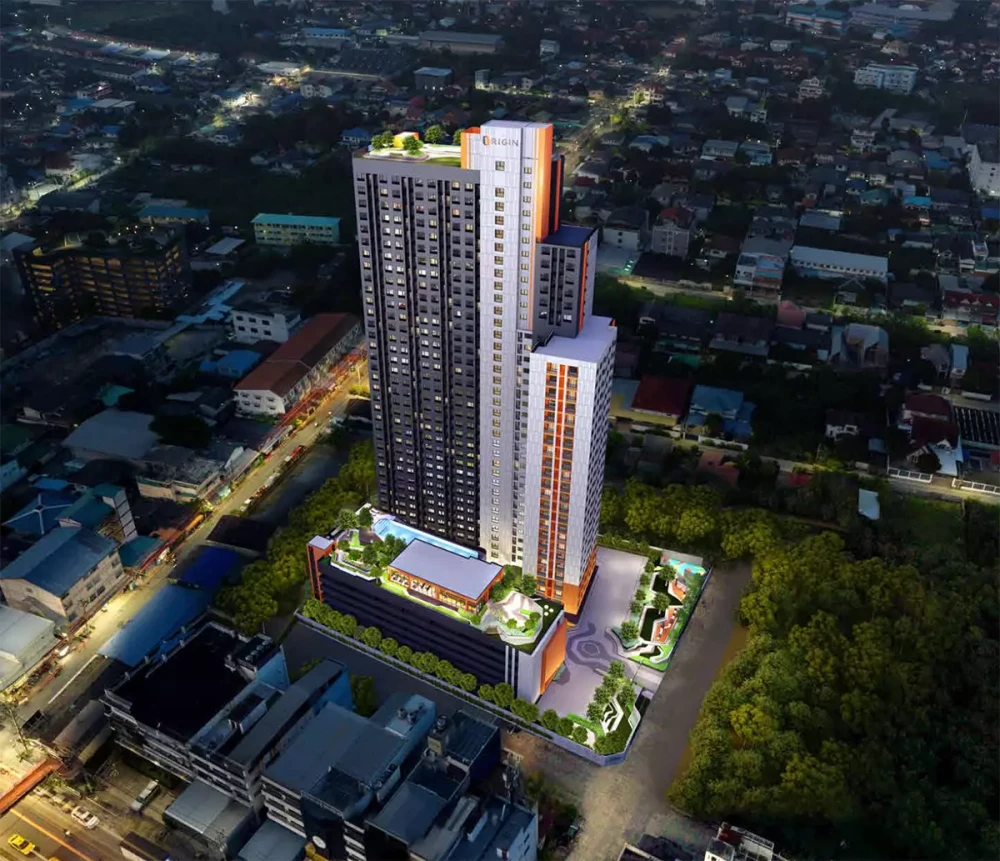 Selling down payment for The Origin Sukhumvit - Praksa, 34th floor, good project, complete common areas, reserve now!