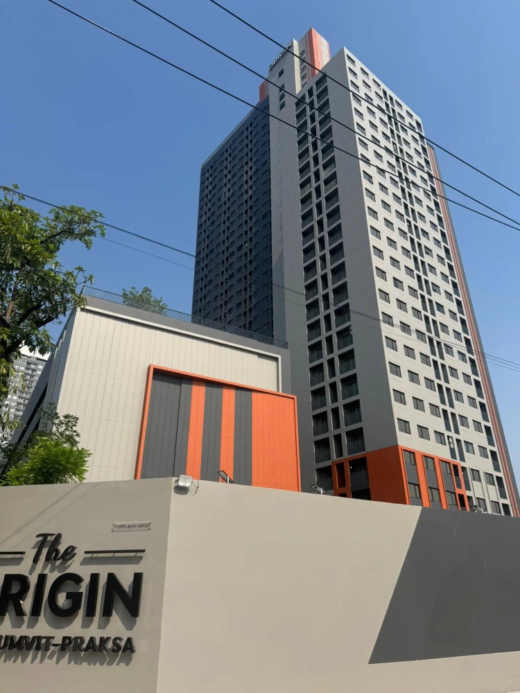 Selling down payment for The Origin Sukhumvit - Praksa. Nice unit, great location, beautiful unblocked view. Book now!