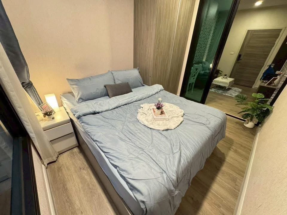 Urgent sale!! Notting Hill Condo, Sukhumvit 105, beautifully decorated room, good wallpaper, best price, don't miss it!!  Condo for sale, Notting Hill