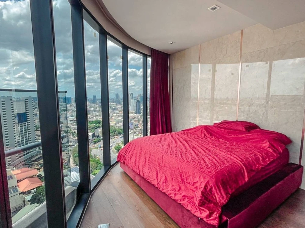 Rent or Urgent sale!! Condo Ideo Q Victory, 34th floor, corner room, beautiful room, decorated in a modern luxury style, don't miss it!!