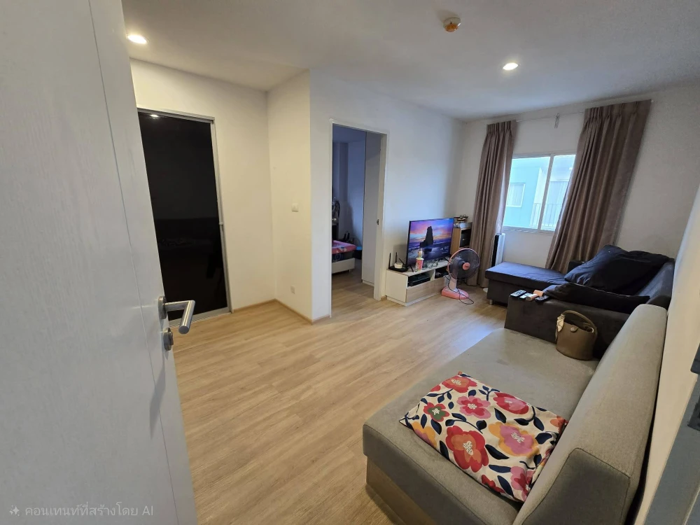 Urgent sale! Sena Kit Condo, Chalong Krung-Ladkrabang, Building B, 7th floor. Nice orientation, good ventilation. Fully furnished. Buy now!