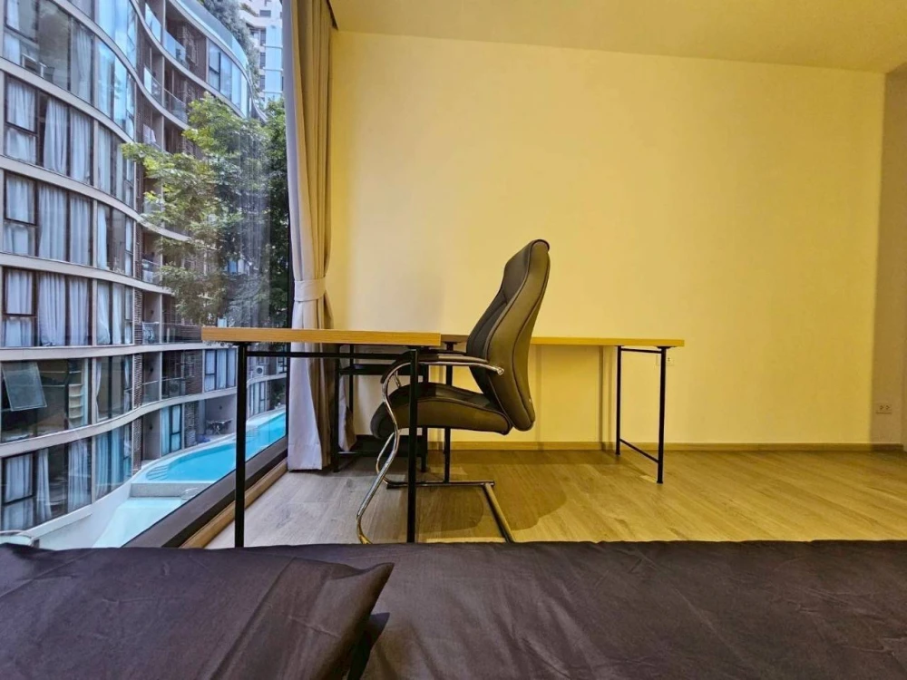 Urgent sale!! Finn Asoke Condo, 3rd floor, Building B, fully furnished, ready to move in. Don't wait! Reserve now!!