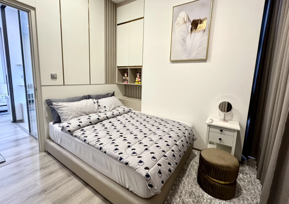 Urgent sale!! Condo Miti Chiva Kaset Station, fully furnished, brand new room, beautiful corner view, ready to move in, hurry and book now!!