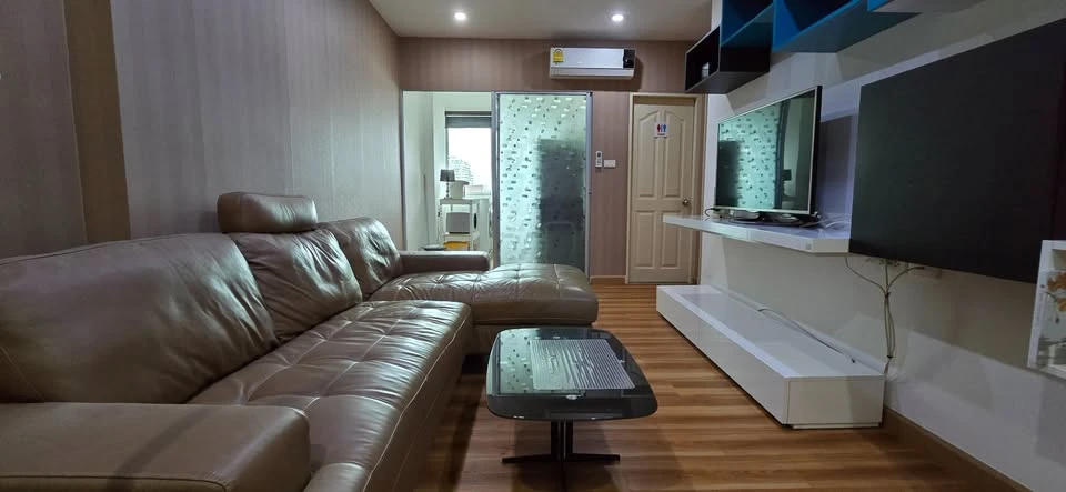 Urgent sale!! Supalai City Resort Ratchada-Huai Khwang Condo, 8th floor, Building 5, city view, fully furnished, great price, don't miss it!!