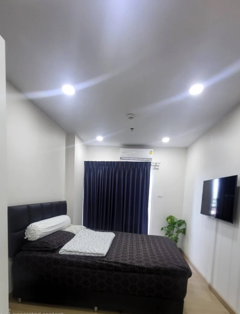 Urgent sale!! Supalai Veranda Ramkhamhaeng Condo, 7th floor, Building A, very beautiful room, ready to move in, don't miss it!!