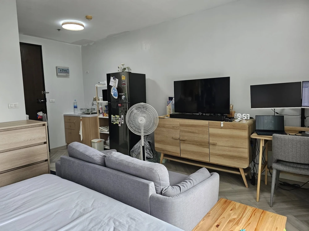 Urgent sale!! Condo The Parkland Taksin - Tha Phra, 7th floor, Building B, fully furnished, ready to move in!!