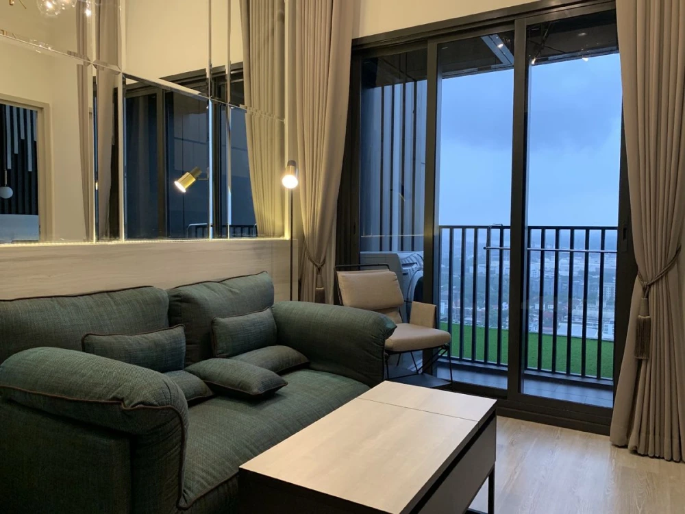Urgent sale!! Condo The Line Sukhumvit 101, 22nd floor, river view, fully furnished, good price, hurry to book now, urgently!!