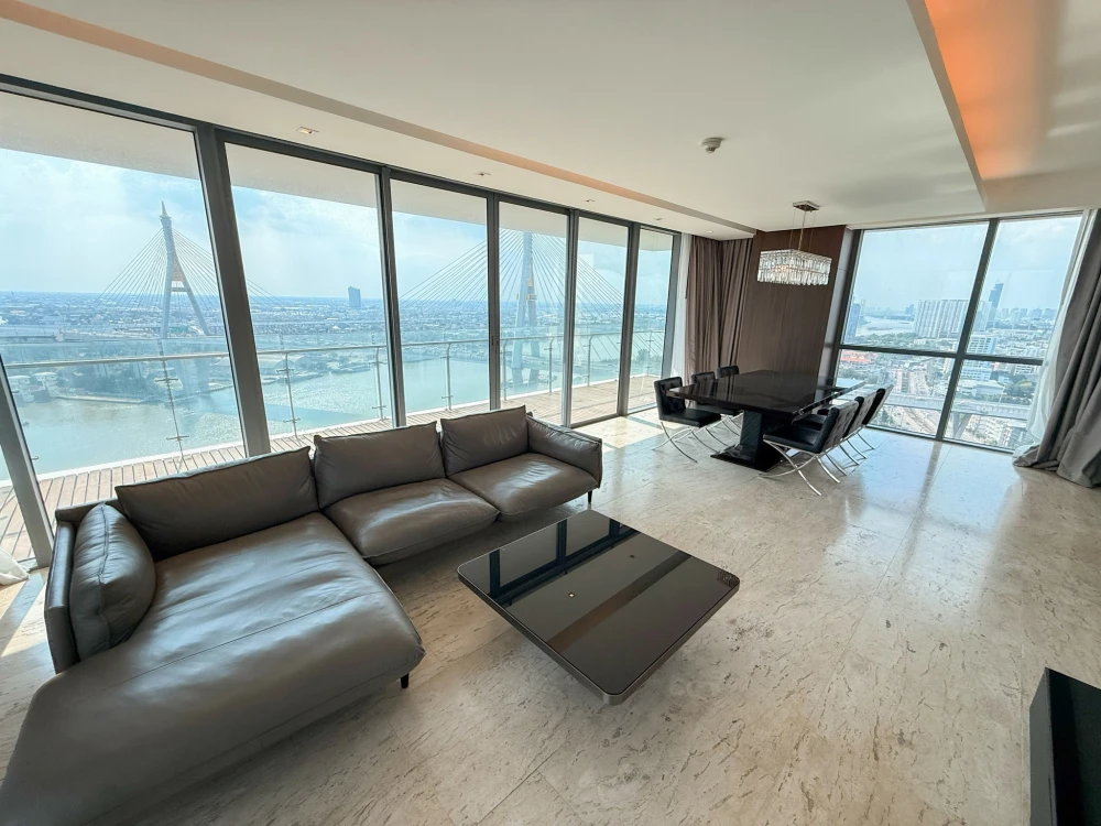 Urgent sale! The Pano Rama 3 condo, right by the Chao Phraya River. Spacious rooms with ample living space. Book now, don't miss out!