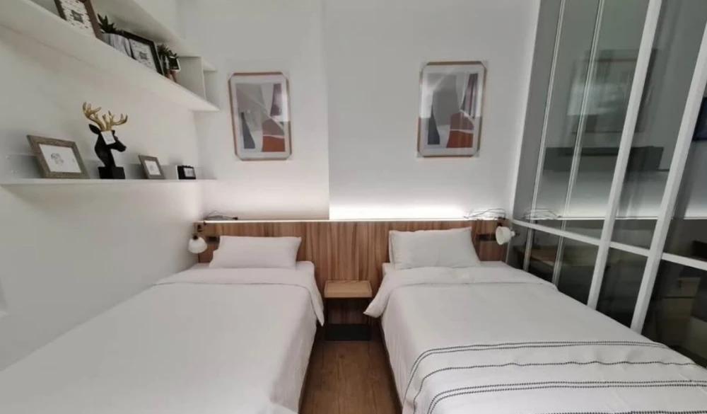 Urgent sale! Triple Y Residence Condo, 25th floor, high view, full facilities, just bring your bags and move in.