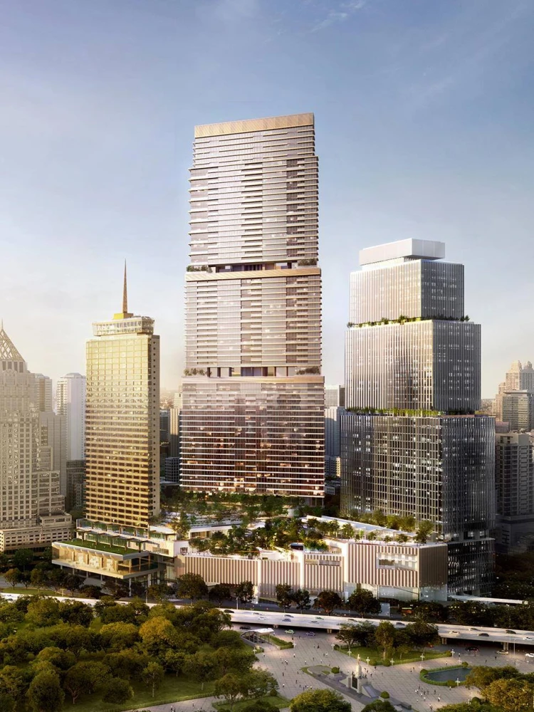 Urgent Sale Dusit Central Park 2 bedrooms, 2 bathrooms, panoramic city view, 5-star amenities, book now!