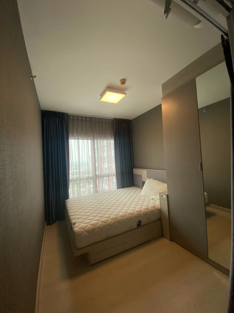Urgent sale: Niche id @ Pakkret Station, ready to move in, 25th floor, river view, good price, buy now, don't wait.