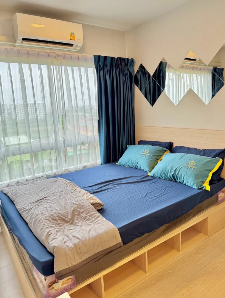 Urgent sale! Plum Condo Rangsit Alive 2, fully furnished, ready to move in, complete with amenities. Reserve now!