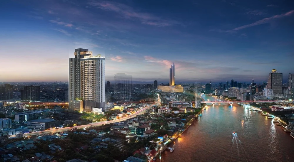 For sale: Life Charoen Nakhon - Sathorn 1 bed plus 35 sq m. Icon Siam view. Come and reserve now.