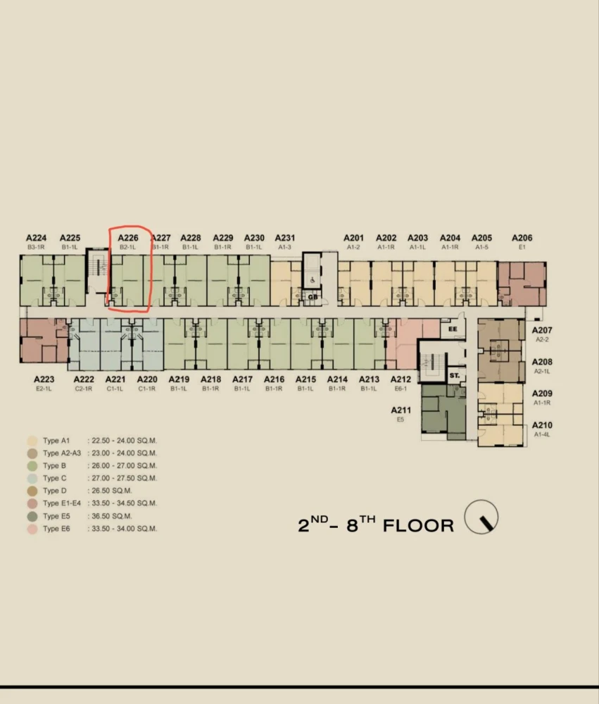 Selling reservation for COZI BTS Saphanmai, 4th floor, good location, full facilities, buy now, urgent.