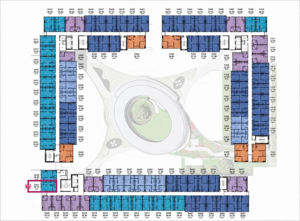 Selling a reservation for KAVALON, 2nd floor, unit D208. Excellent location and desirable project. Book now!