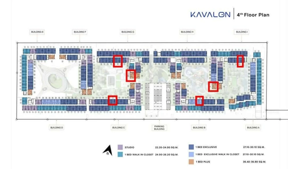 Selling reservation for KAVALON, 7th floor, 1 Bedroom Plus unit. Great project, reserve now!