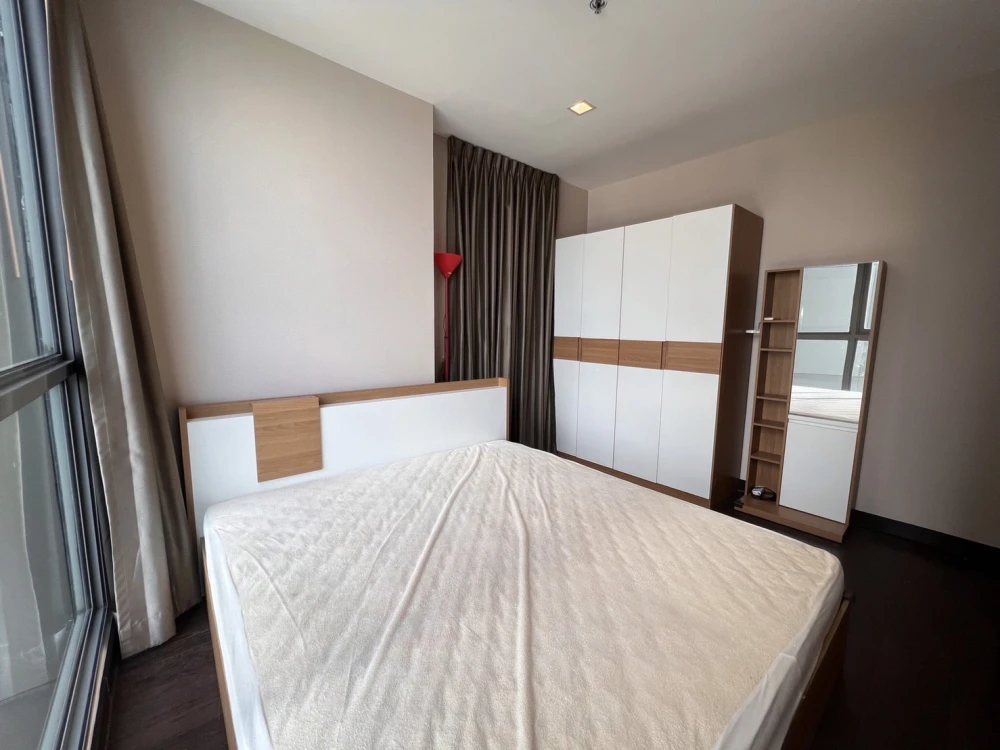 For rent!! Condo Ideo Q Phayathai, 28th floor, fully furnished, convenient transportation, good price, don't miss it!!