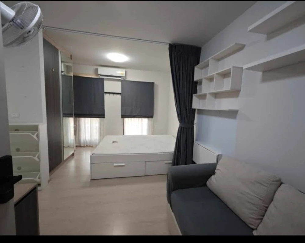 For sale/rent: Unio Sukhumvit 72 condo, ready to move in, fully furnished, affordable price. Just bring your belongings and move in!