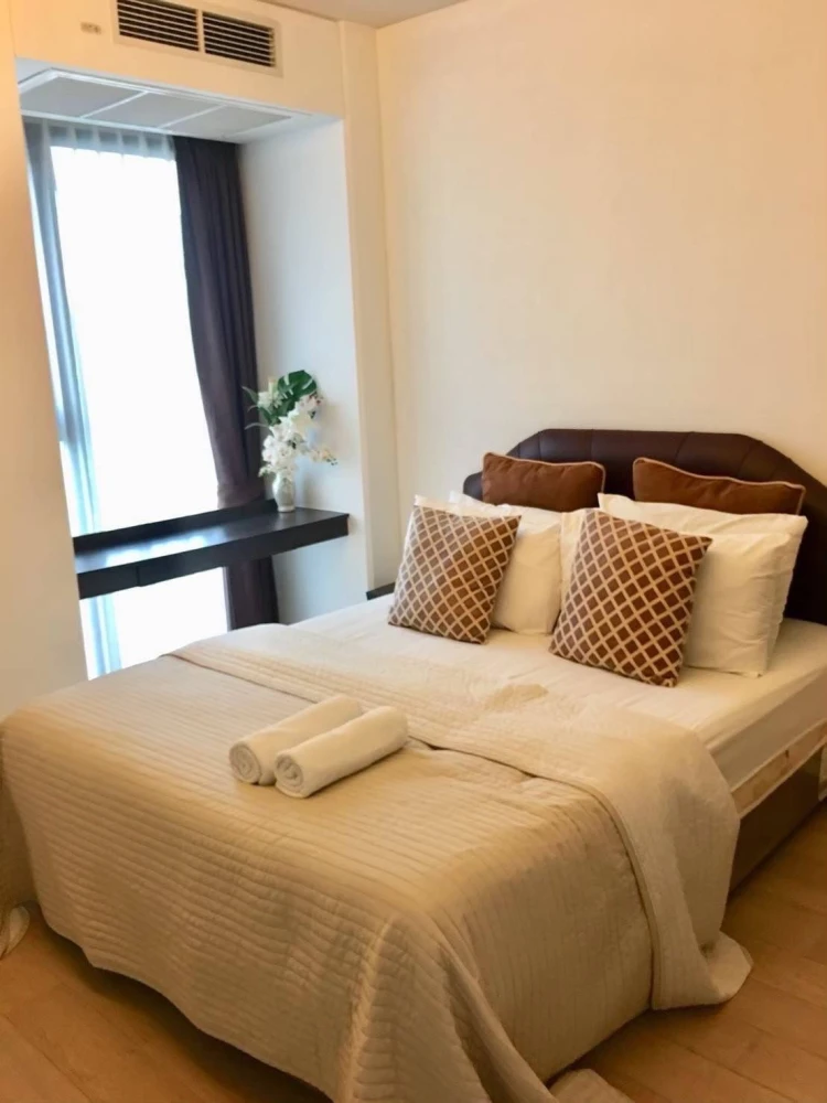 For sale/rent: Siamese Ratchakru, high floor room, ready to move in, spacious and comfortable room. Good like this, hurry and reserve now, don't miss