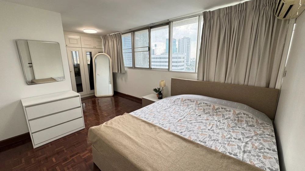 For sale, for rent!! Tai Ping Tower, 9th floor, room number 191, fully furnished, move in immediately, book now!!