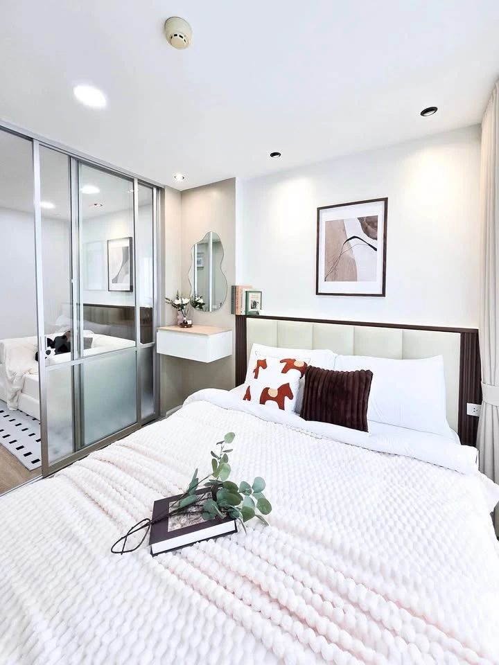 Condo for sale Lumpini Ville On Nut-Pattanakarn The room is ready to move in, fully furnished, nice to live in. Hurry and reserve now.