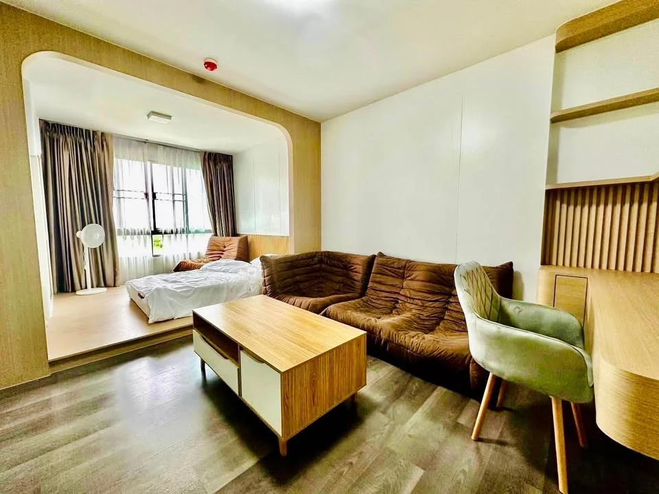 For sale: D Condo Campus Rangsit Phase 1, the right condo for people with the LUXURY style!! Beautifully decorated, ready to move in