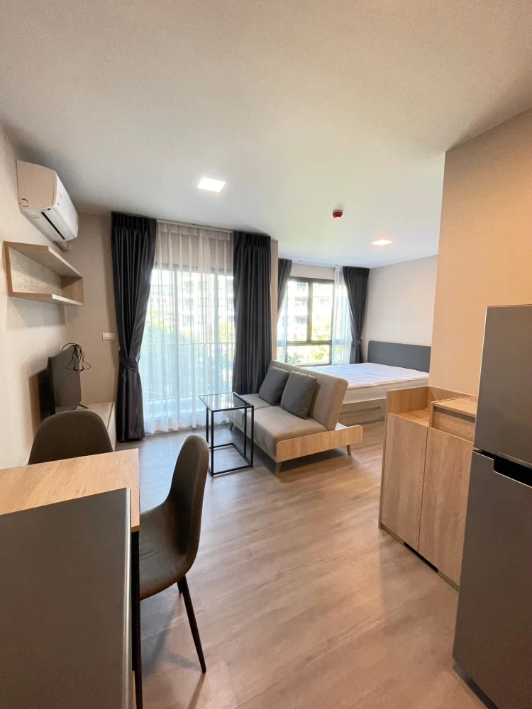For sale: D Condo Hideaway Rangsit Phase 4, Building B, 3rd floor, complete facilities in the room, don't miss it.