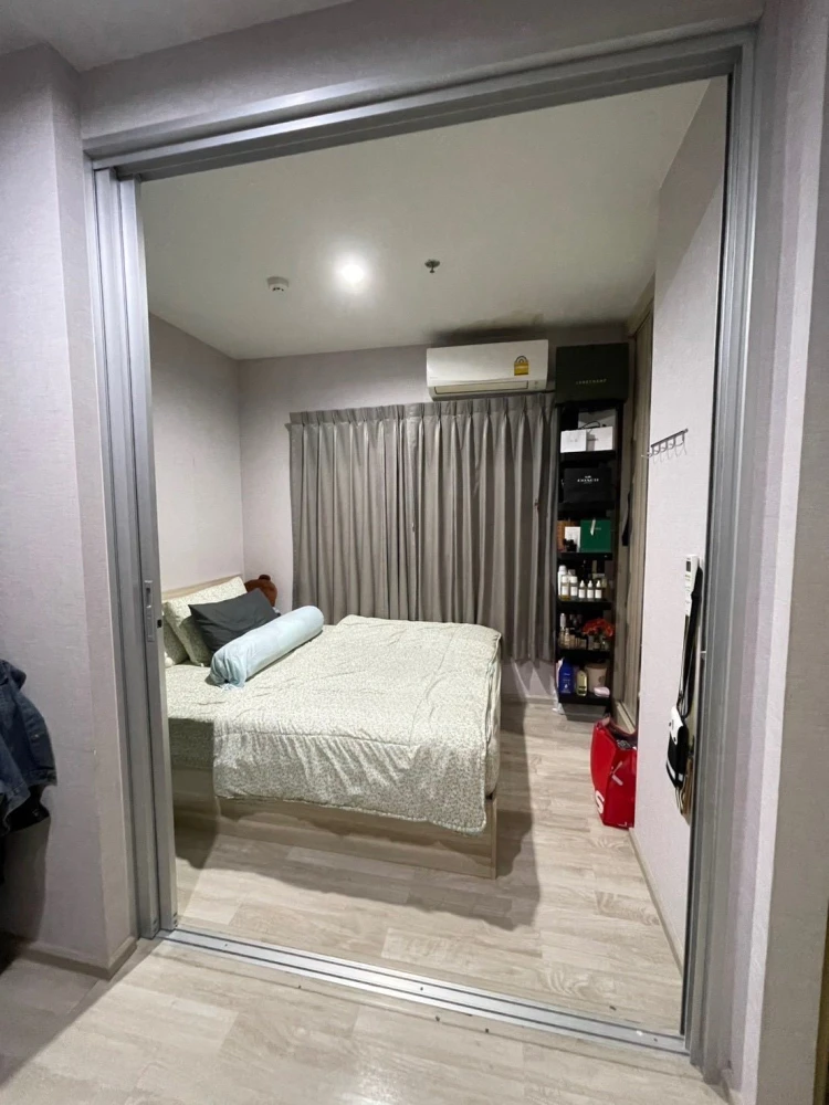 For sale: Plum Condo Ramkhamhaeng, separate rooms, perfectly divided into zones, complete here, buy now!
