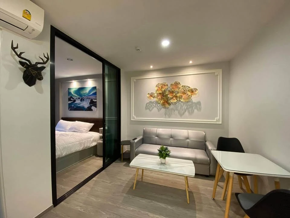 For sale: Regent Home Sukhumvit 97/1, very beautiful room, Building D, the only building with a swimming pool and fitness center, not too hot, with bu