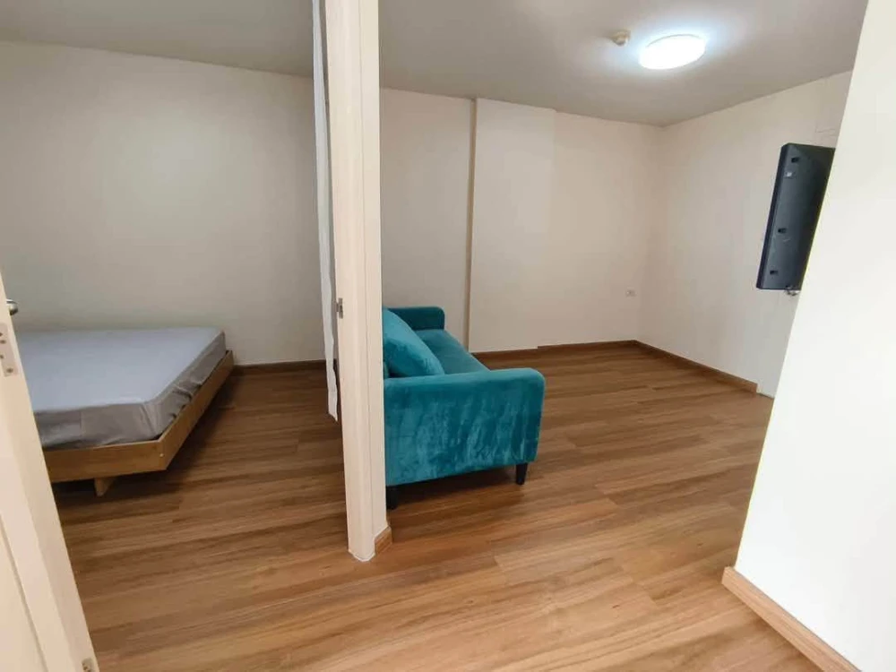 For Sale: Lumpini Town Bodindecha-Ramkhamhaeng, Building D2, 7th Floor. Fully furnished, clean, and very inviting unit—book now!