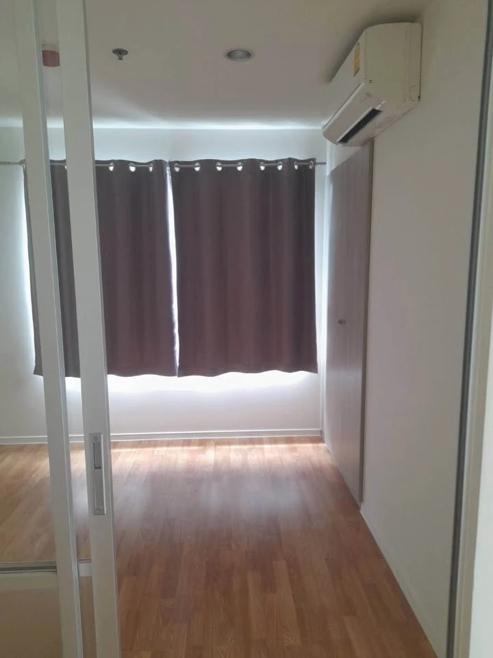 For sale: Lumpini Ville Nakhon In-Riverview, 16th floor, garden view, not attached to a building, corner room with privacy, great price, reserve now!