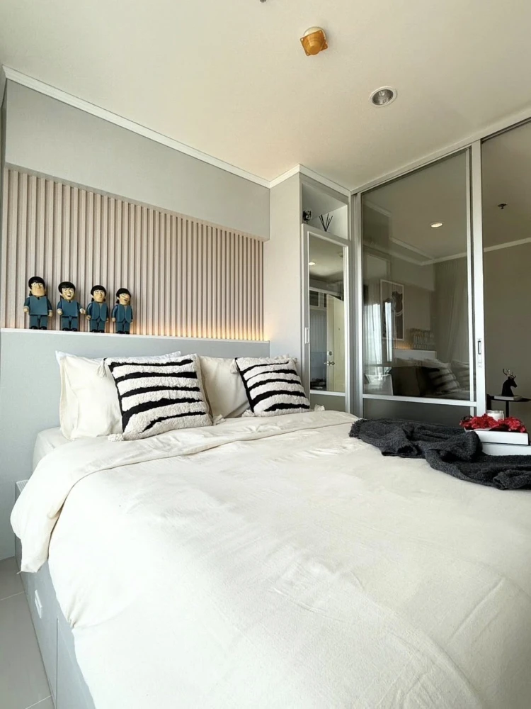 For sale: Lumpini Ville Naklua-Wong Amat, ready to move in, fully furnished, high floor, reserve now.